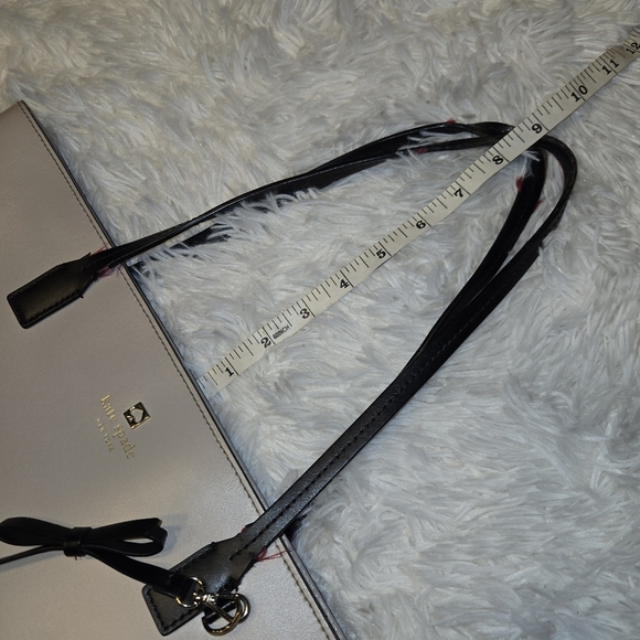 Kate Spade Large Leather Tote-FLAWS- See Description - Picture 12 of 14